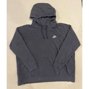 Nike Hoodie‎ Mens 2XL Purple BV4124-491 Swoosh Pullover Sweatshirt Athletic